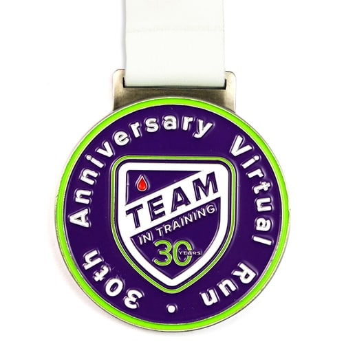 Emaillierte Medaillen